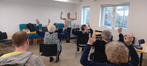 Educafe at Newbury Library