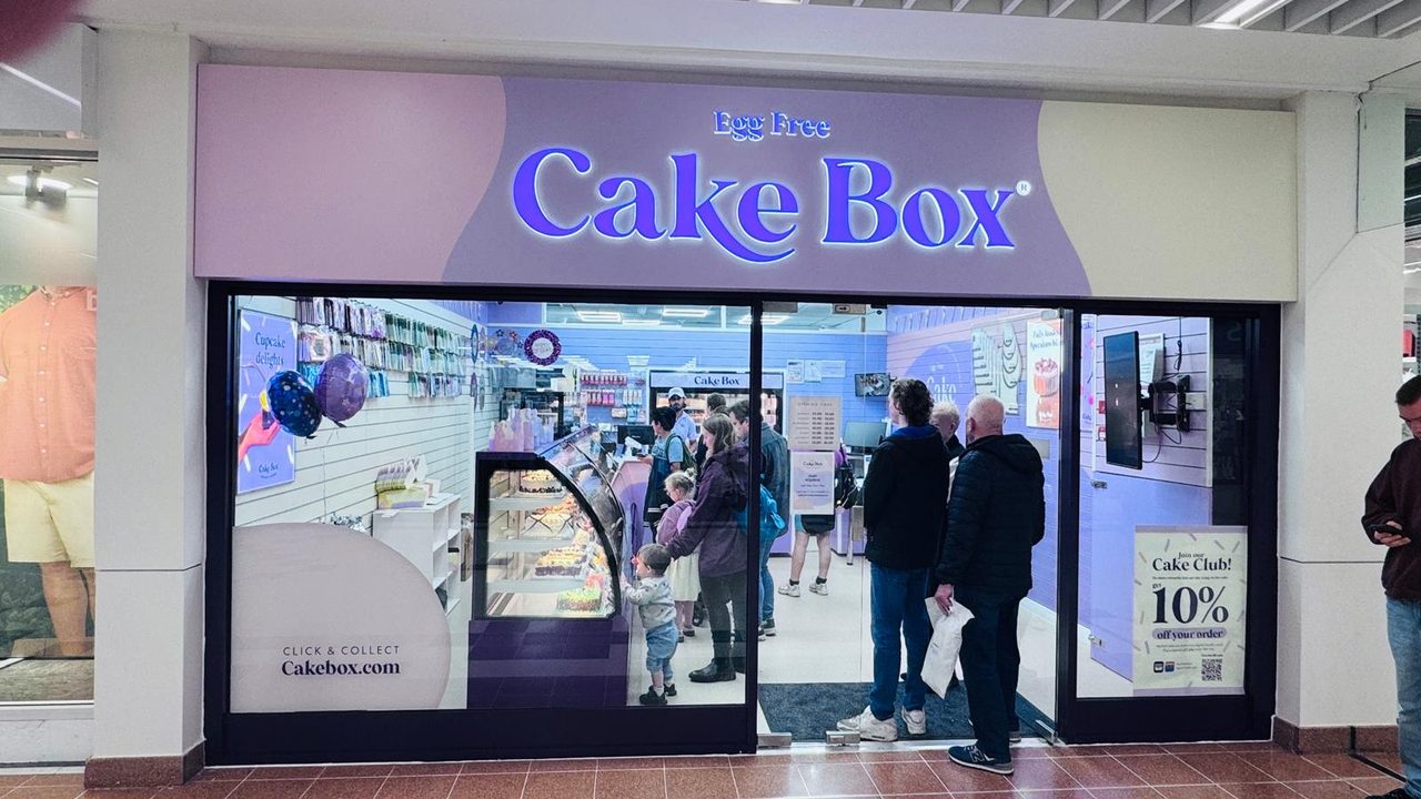 Egg Free Cake Box