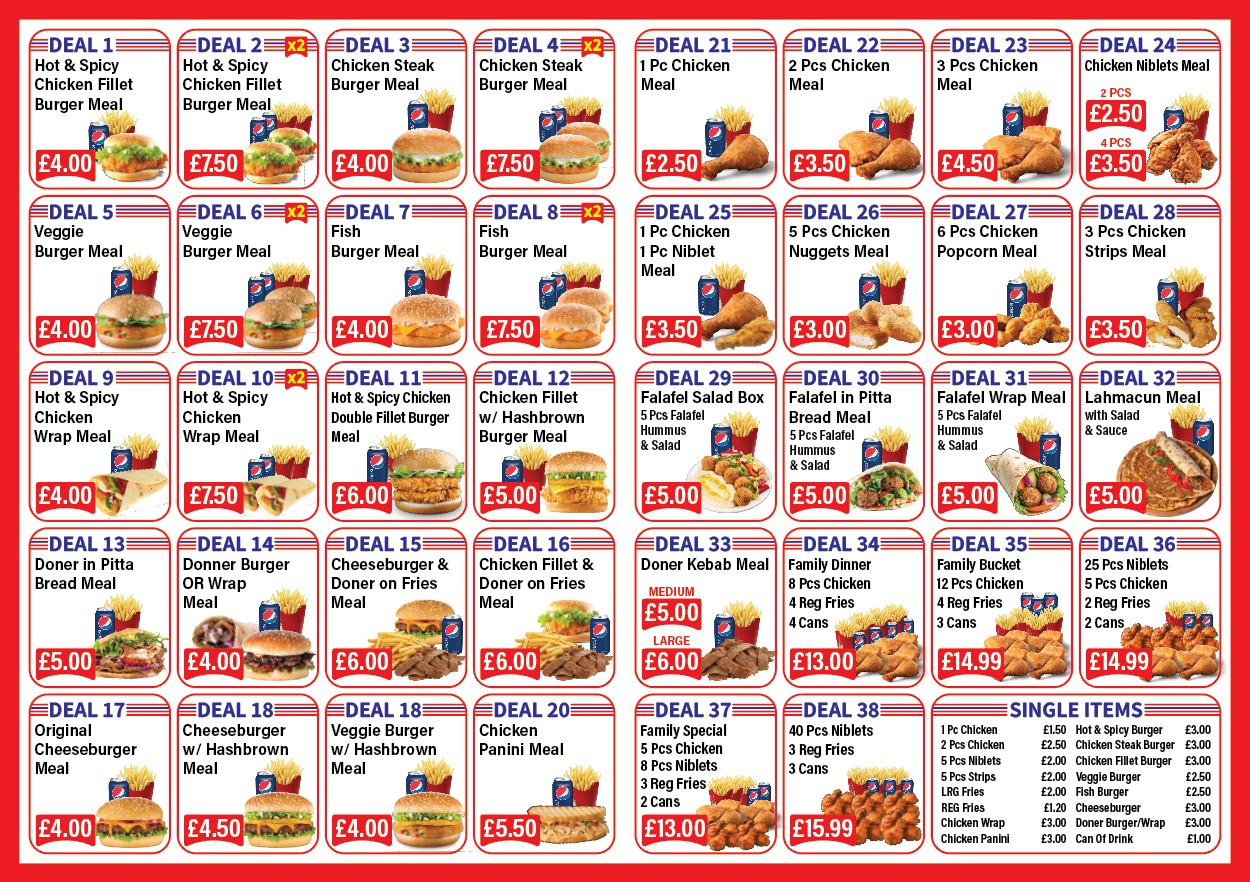 Erbil Uk fried chicken restaurant