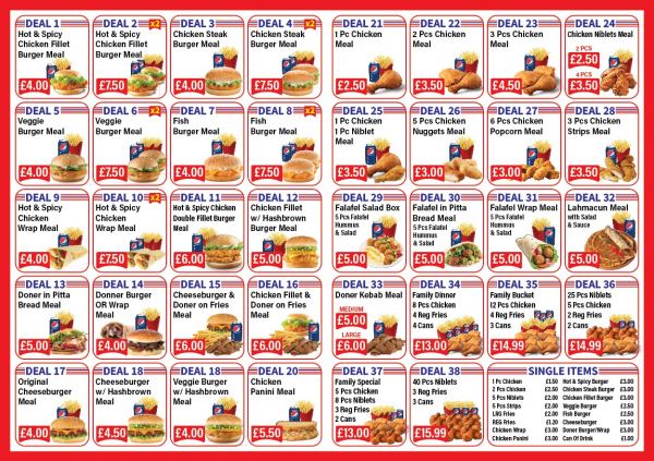 Erbil Uk fried chicken restaurant