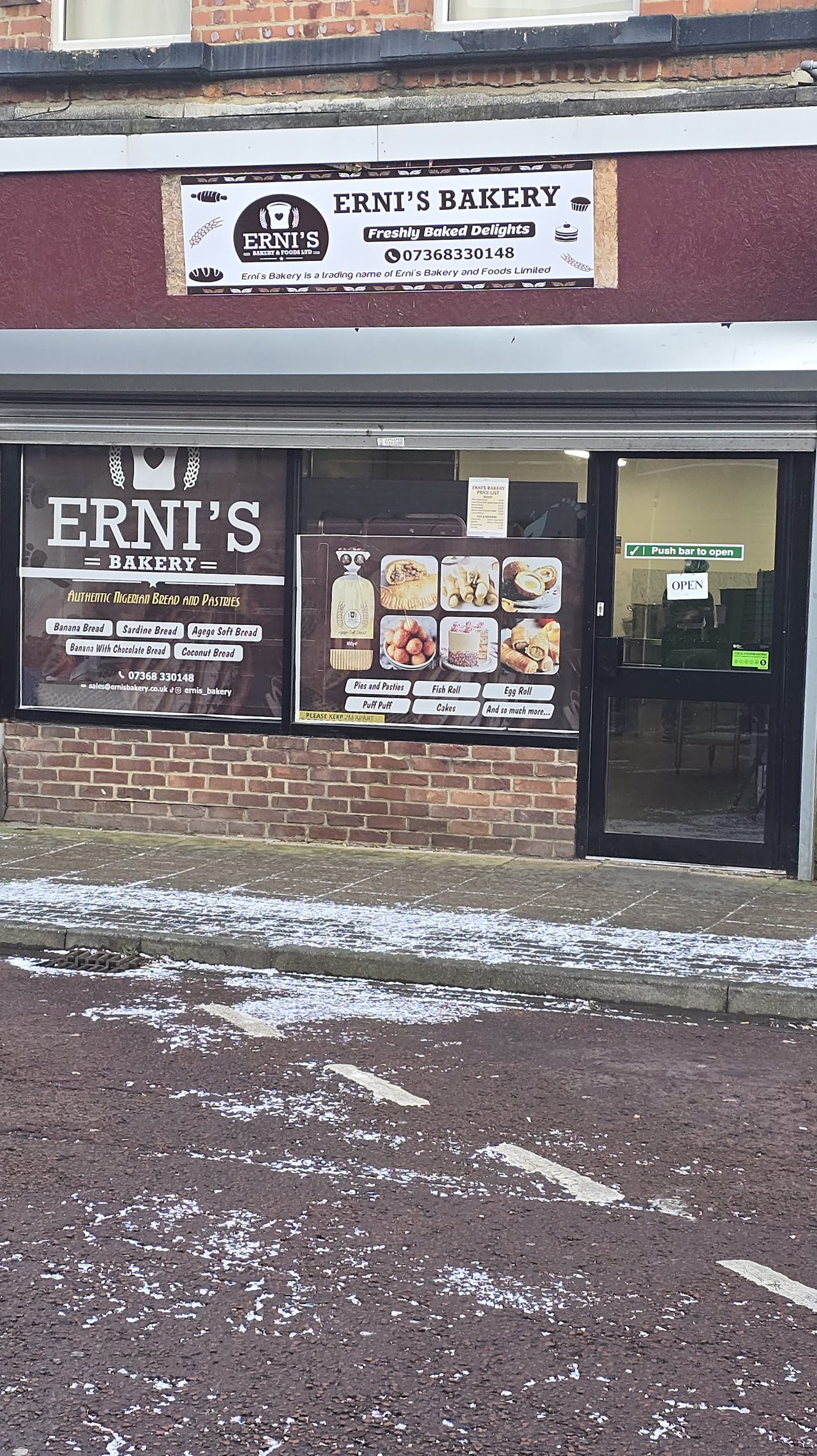 Erni’s Bakery and Foods Limited