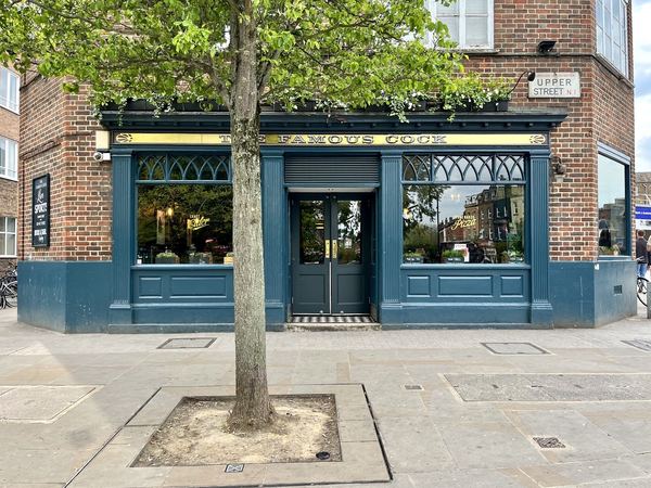 Famous Cock Tavern Islington London