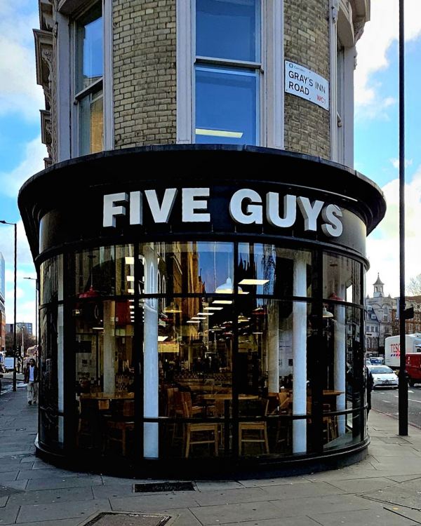 Five Guys King's Cross
