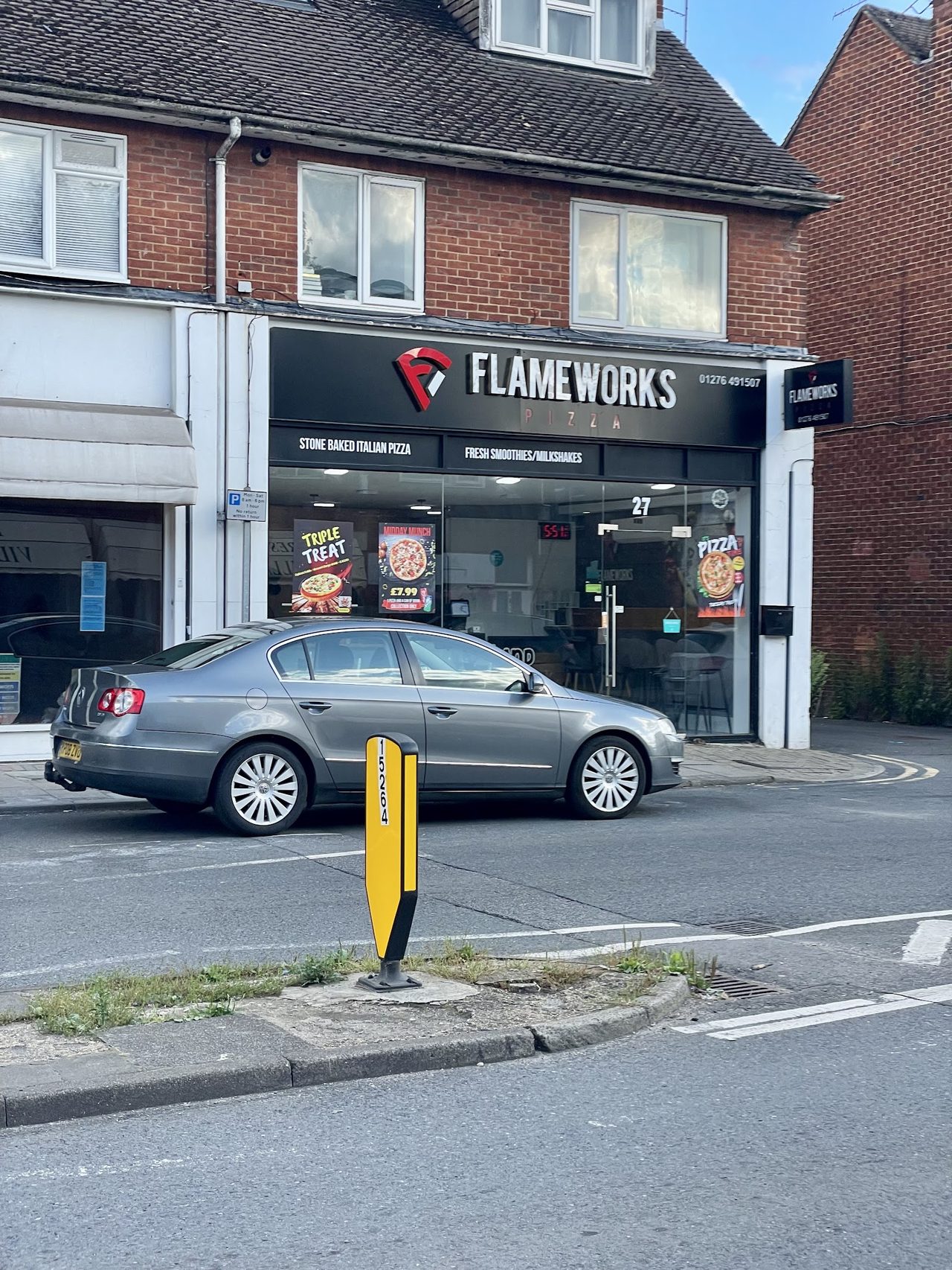 Flameworks Pizza Burger Chicken/ Pizza Statee