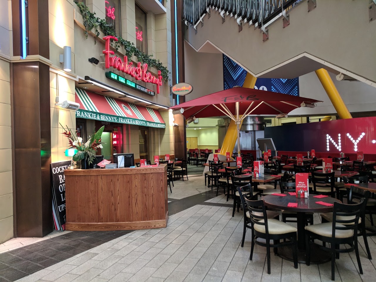 Frankie & Benny's 02 Arena