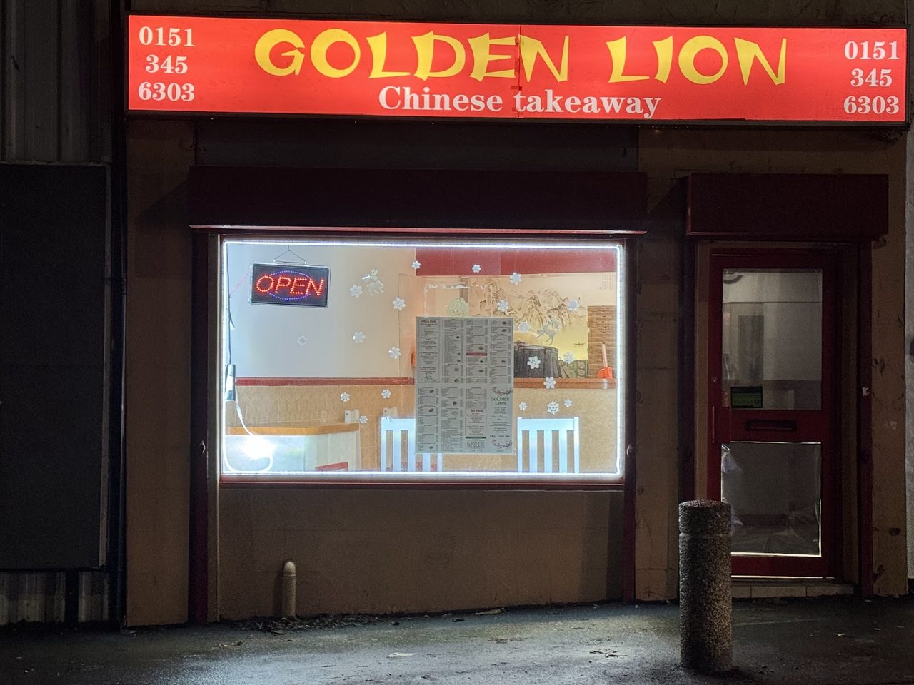 Golden Lion Chinese Takeaway