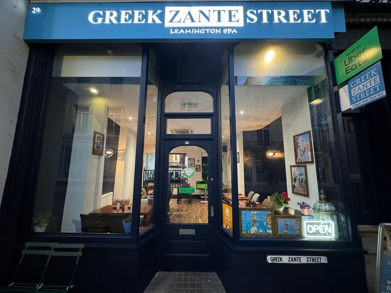 Greek Zante Street Leamington Spa