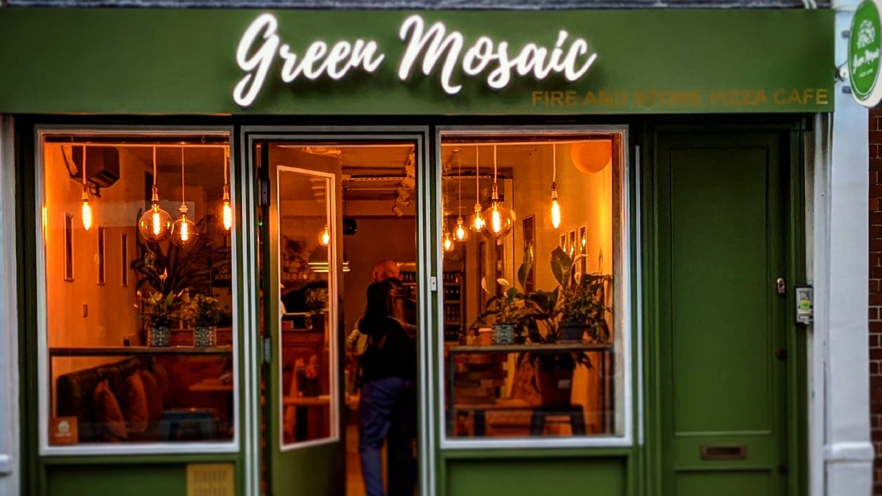 Green  Mosaic Pizza-Cafe