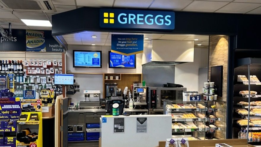 Greggs In Forecourt - Northbound