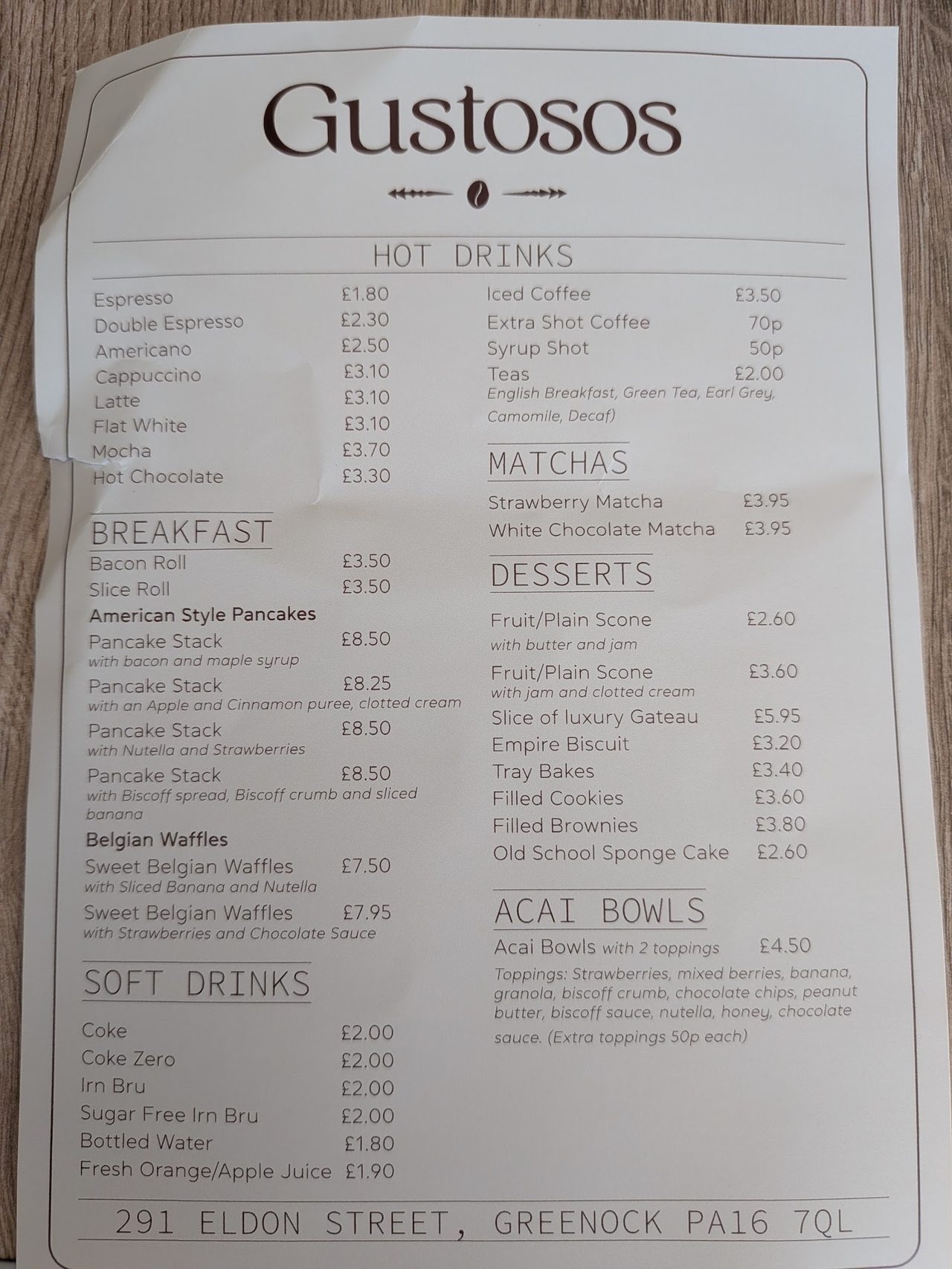 Gustosos Coffee Shop