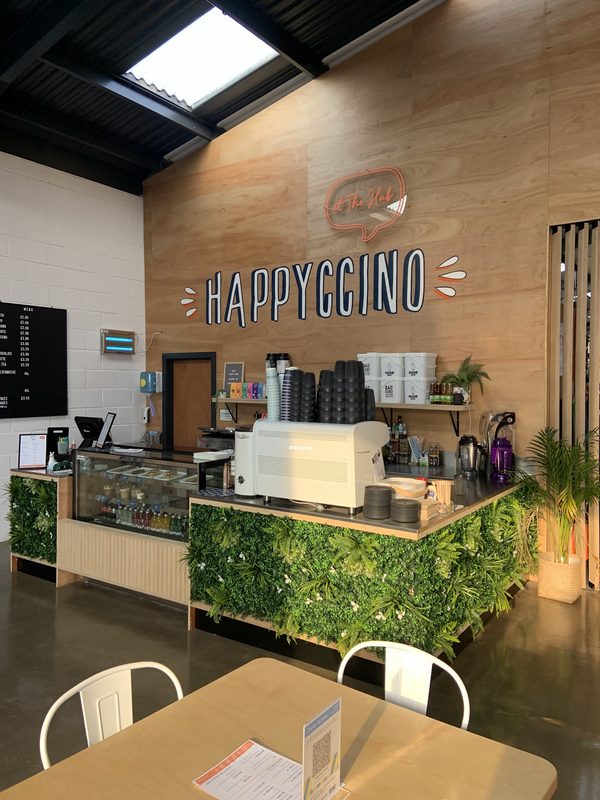 Happyccino at the Hub