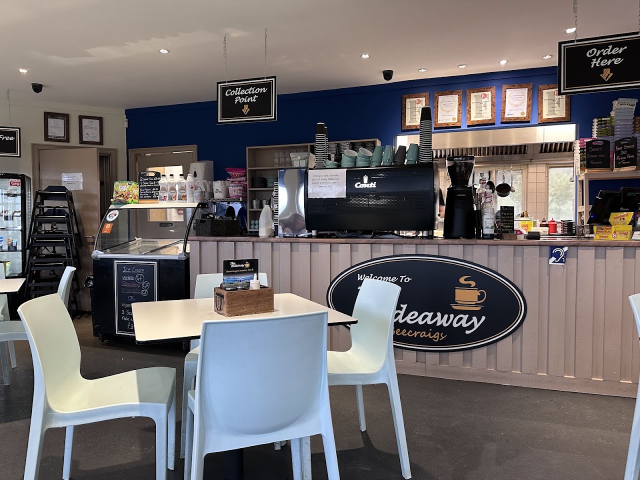 Hideaway Cafe Beecraigs