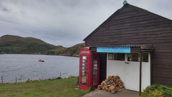 Isle of Tanera Mór Cafe, post office