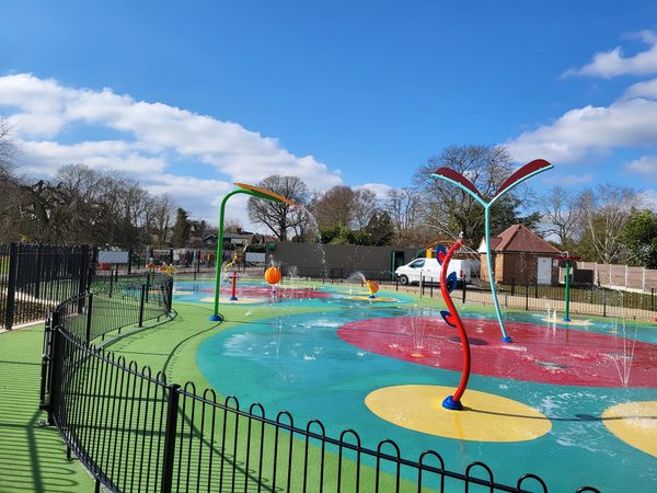 King Georges Splash Pad Kiosk