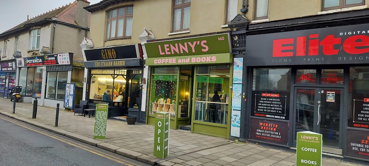 Lennys Coffee And Books