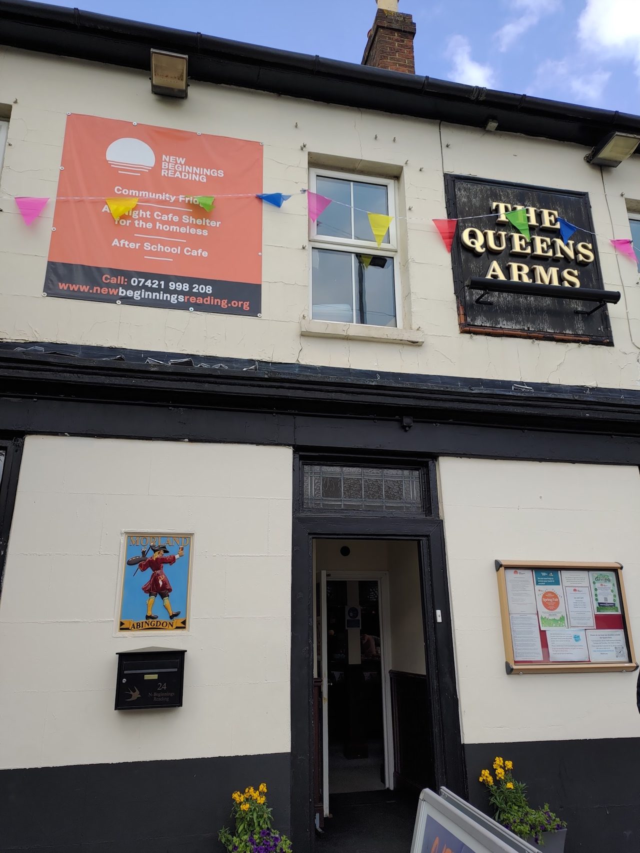 New Beginnings Reading at Queens Arms