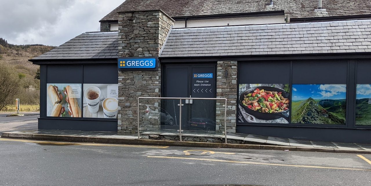 Newby Bridge Services - Greggs