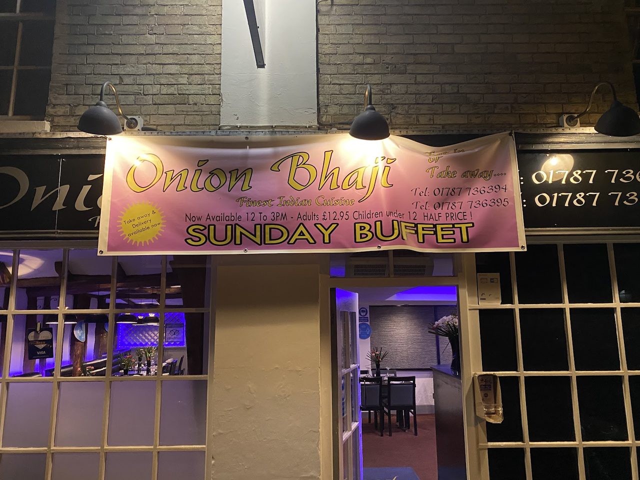 Onion bhaji Indian Ltd
