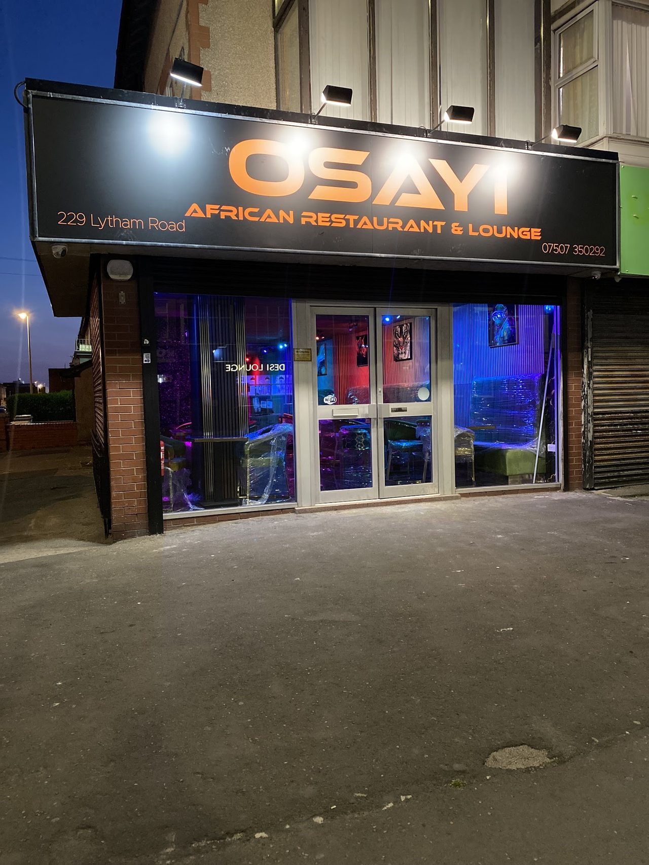 Osayi African Restaurant and Lounge