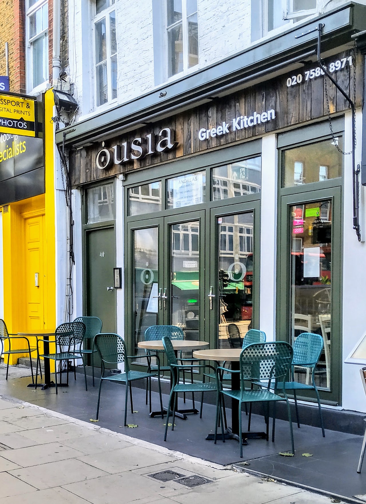 Ousia Charlotte Street