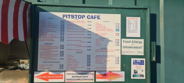 Pit Stop Cafe