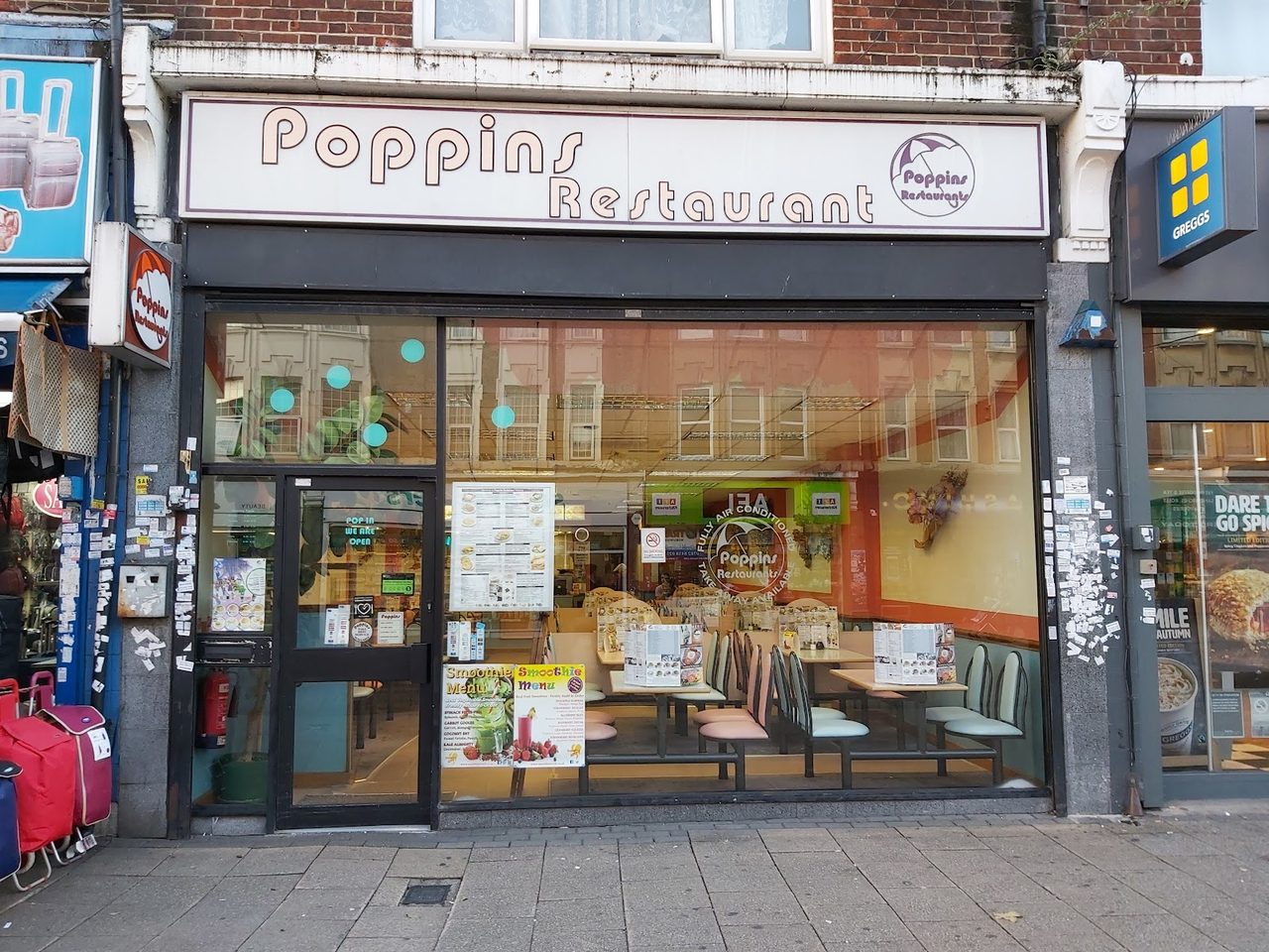 Poppins Restaurant.