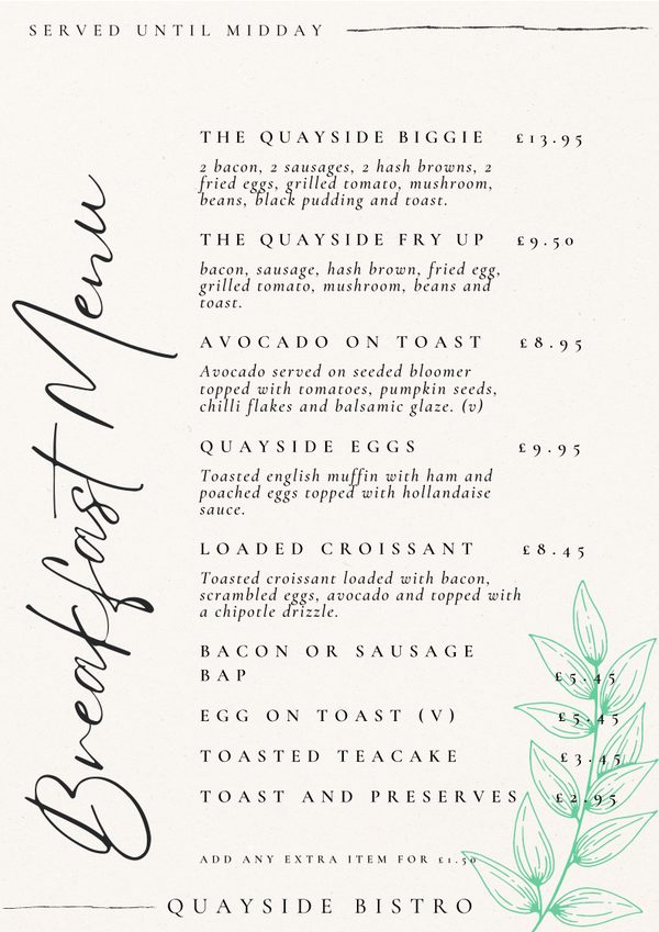 Quayside Bistro and Cafe