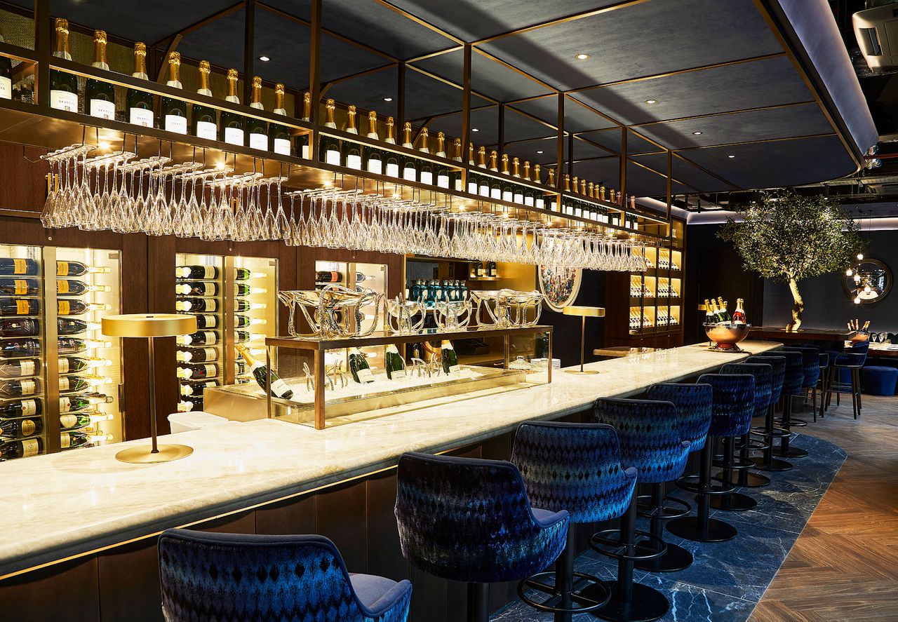Searcys Champagne Bar at Battersea Power Station