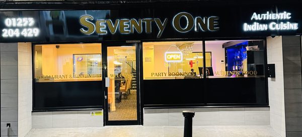 Seventy One Indian Cuisine