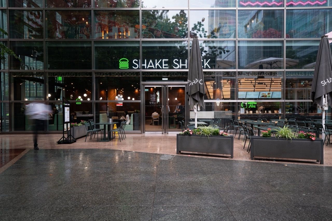 Shake Shack Canary Wharf