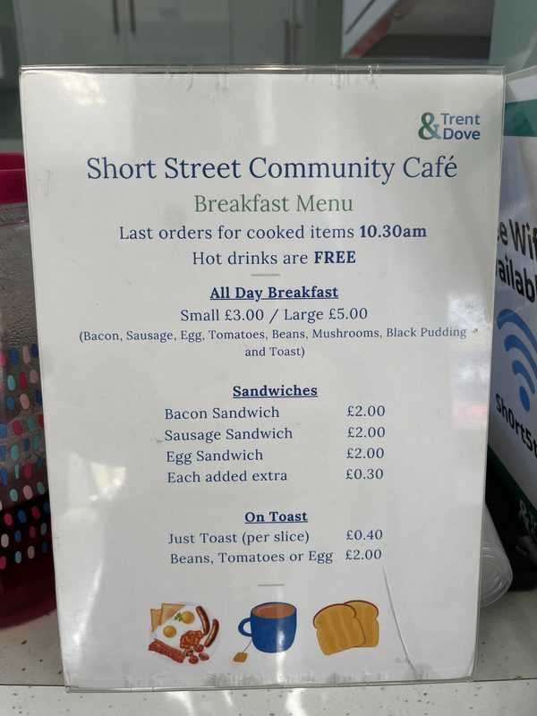 SHORT STREET COMMUNITY CAFE