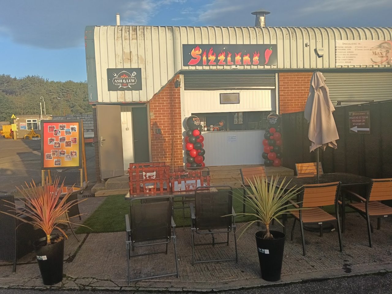 Sizzlers cafe