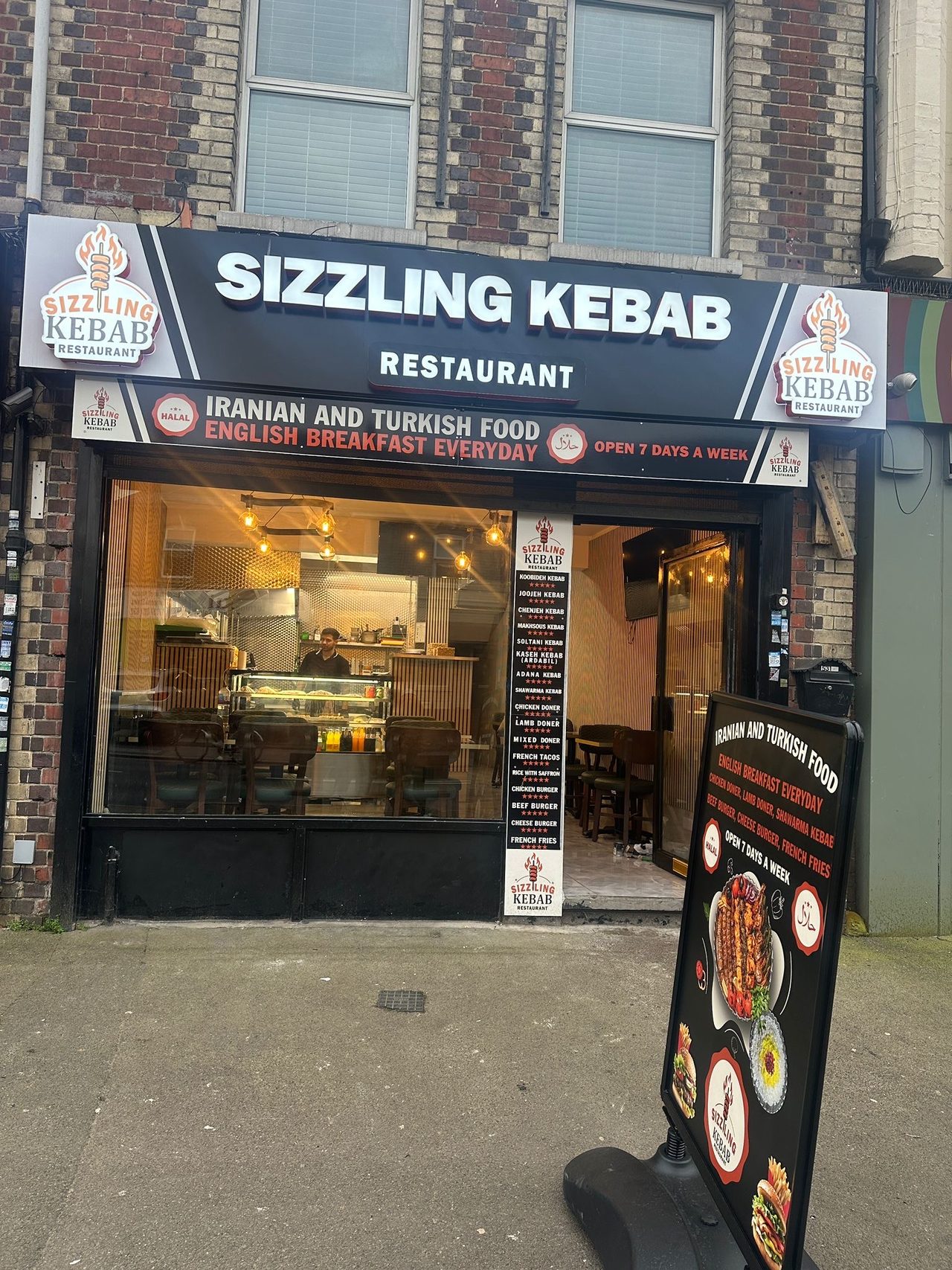 Sizzling Kebab