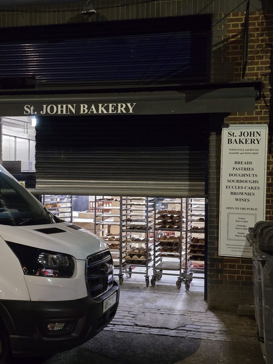 St John Bakery Room