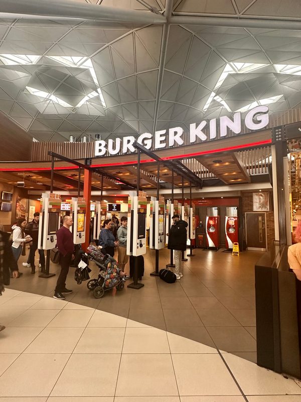 Stansted Airport Burger King Drive Thru