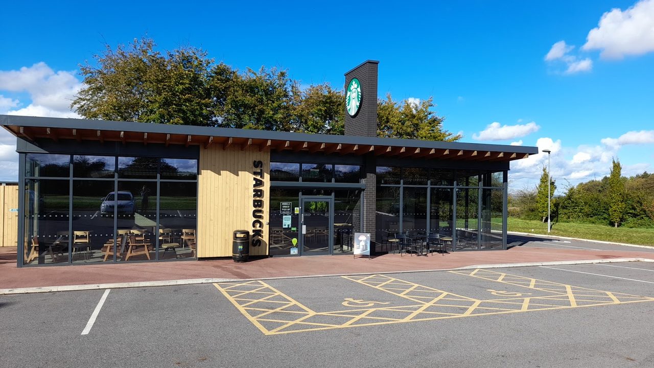 Starbucks At Eurogarages A303 Popham Eastbound