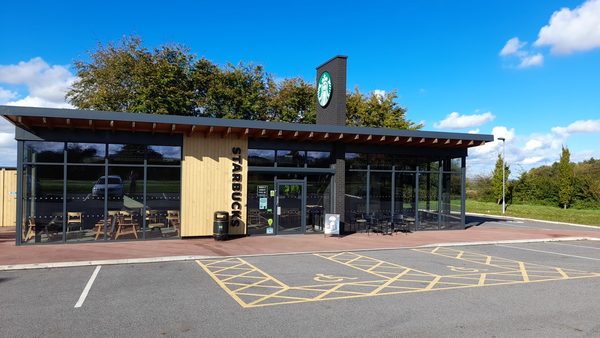Starbucks At Eurogarages A303 Popham Eastbound