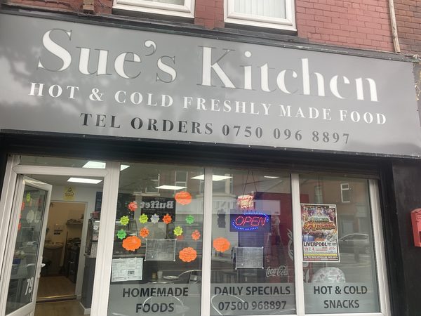 Sue’s kitchen
