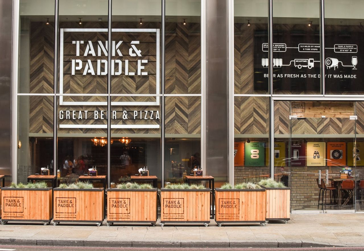Tank and Paddle Bishopgate