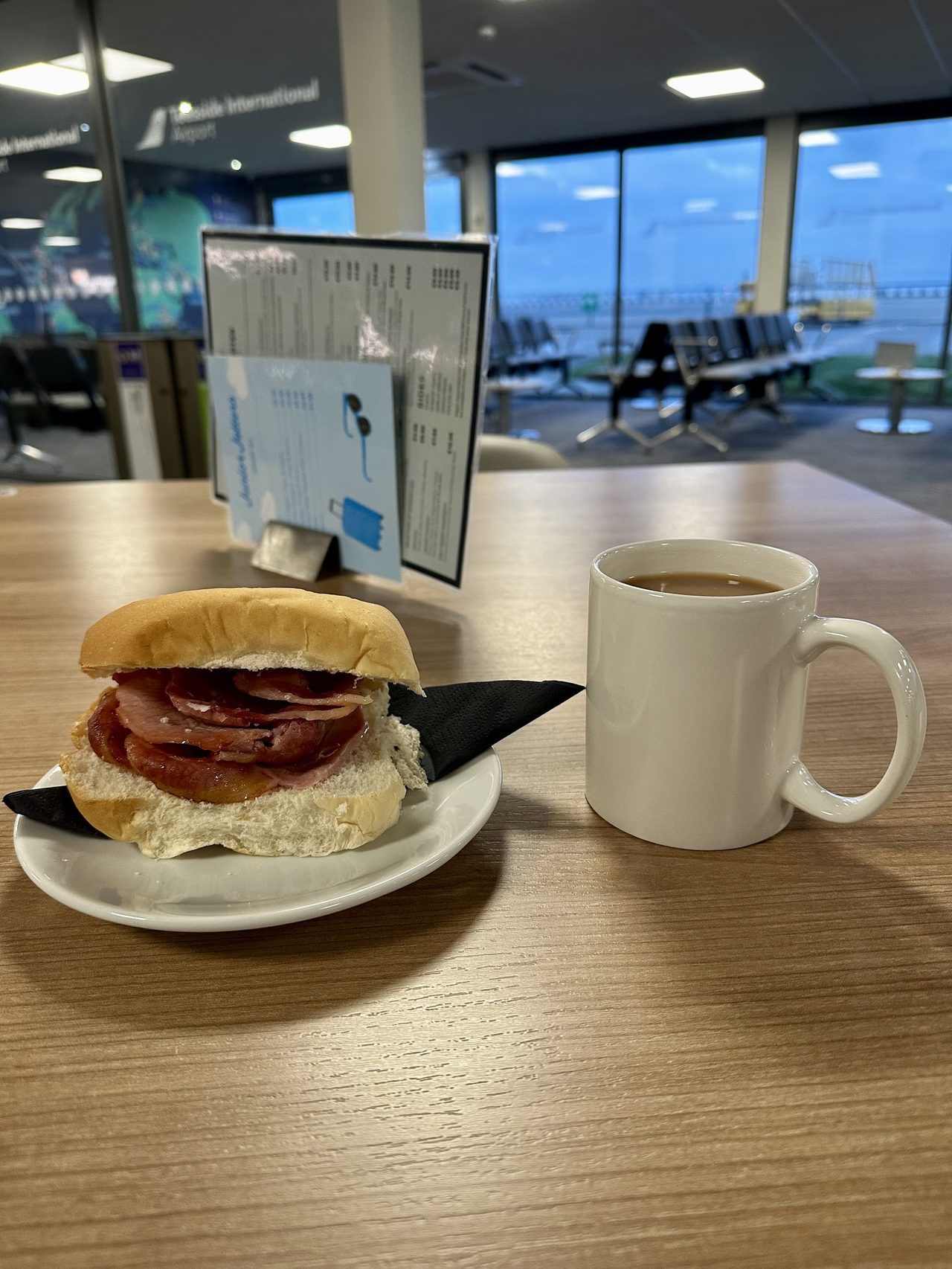Teesside Airport Landside Cafe