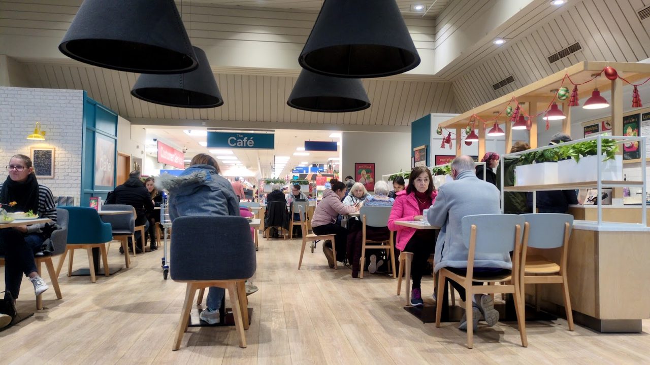Tesco Family Dining at Tesco Customer Cafe