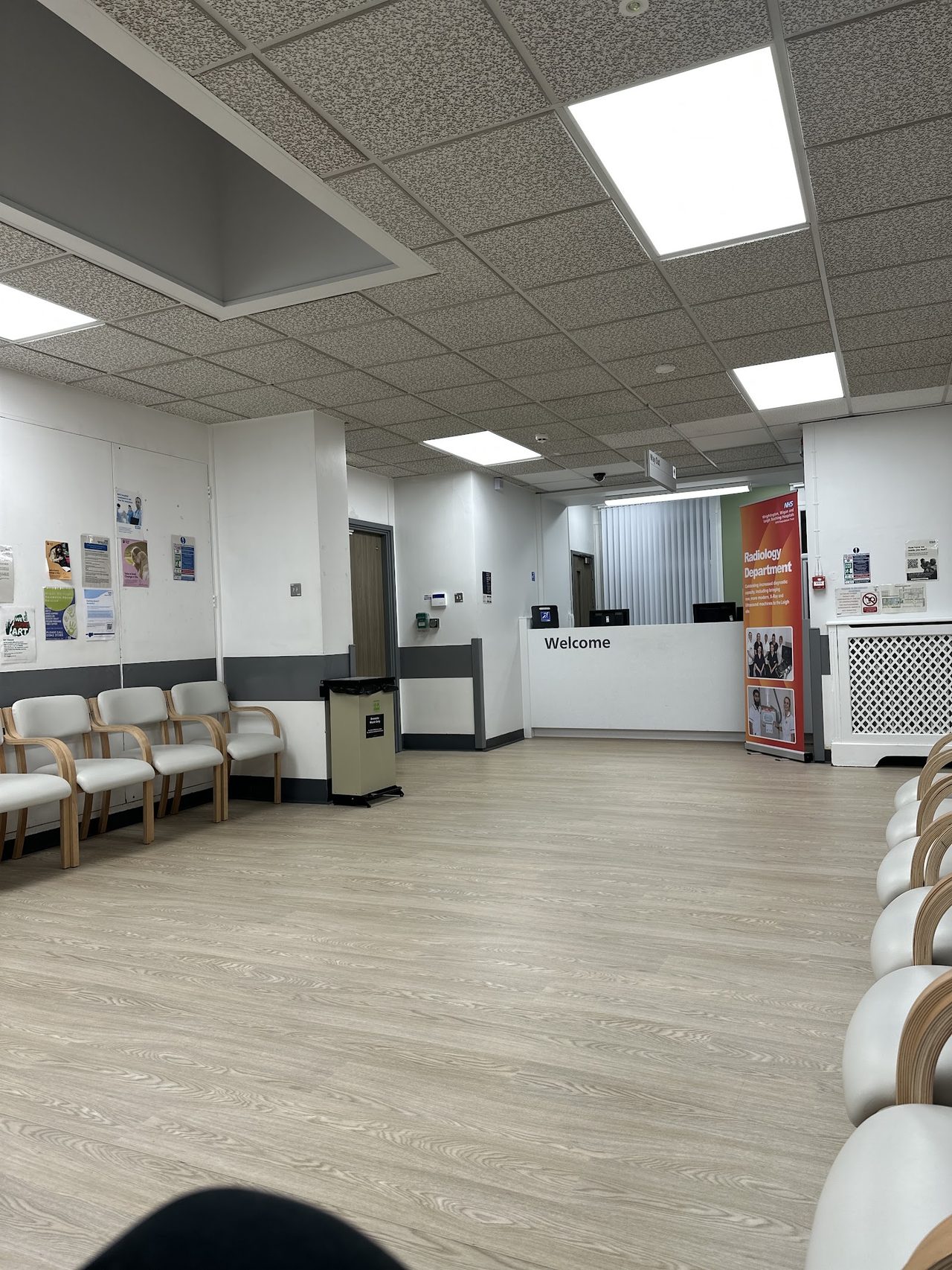 The Café and ward Wrightington, Wigan and Leigh Health Services
