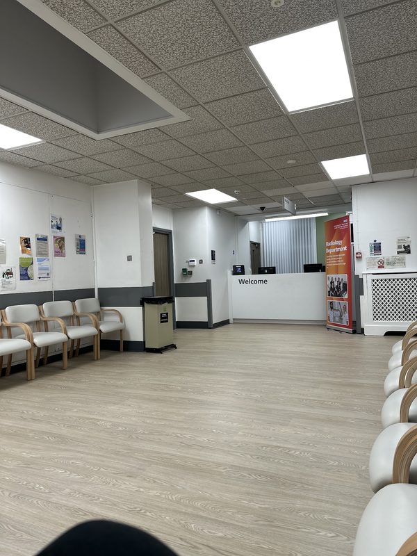 The Café and ward Wrightington, Wigan and Leigh Health Services