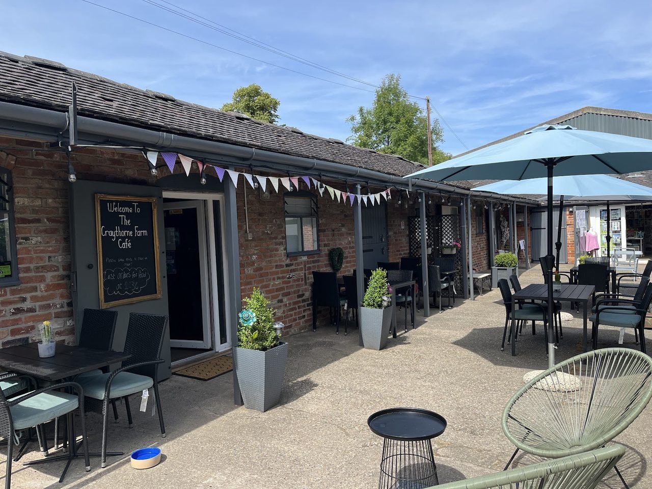 the Cafe at Craythorne