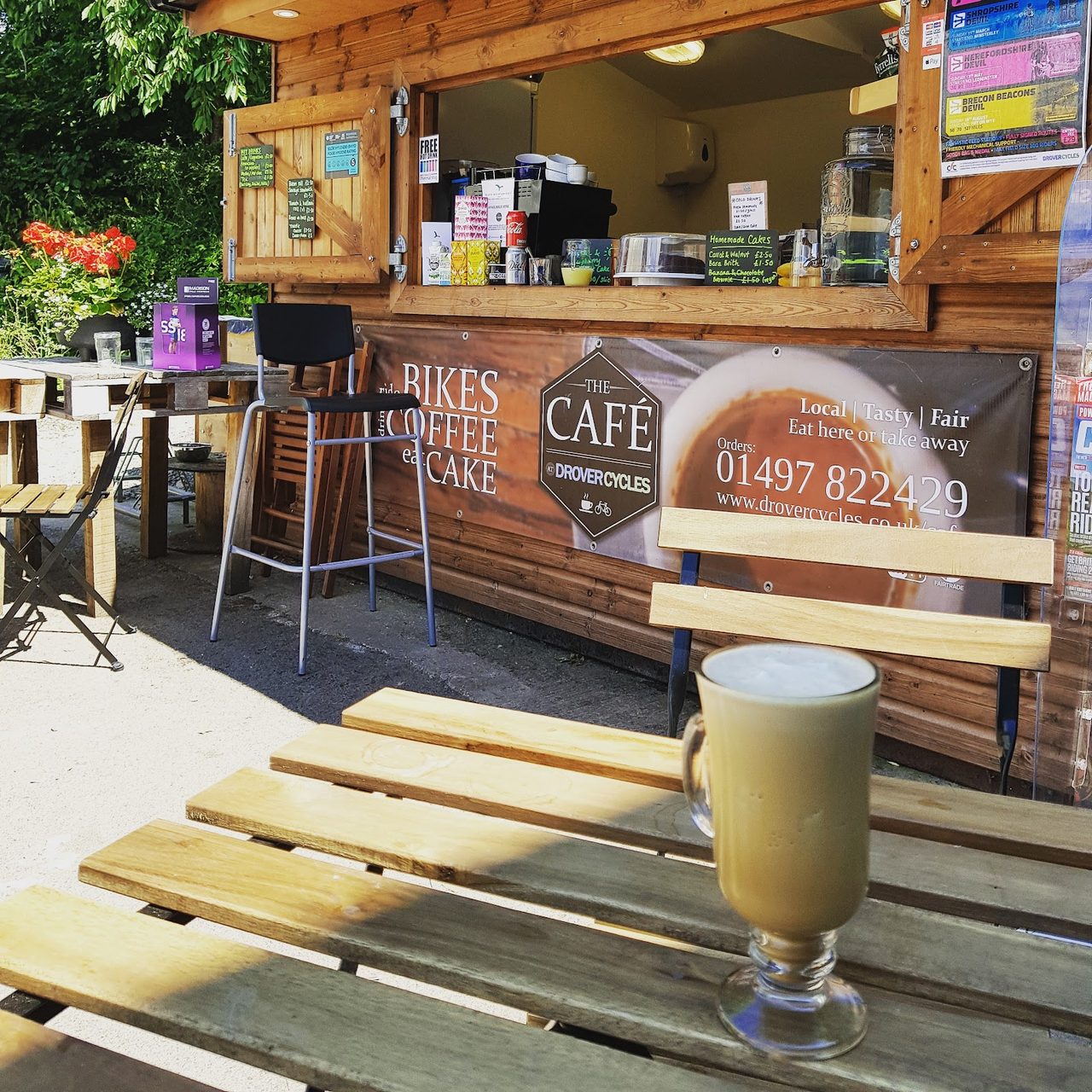 The Cafe at Drover Cycles
