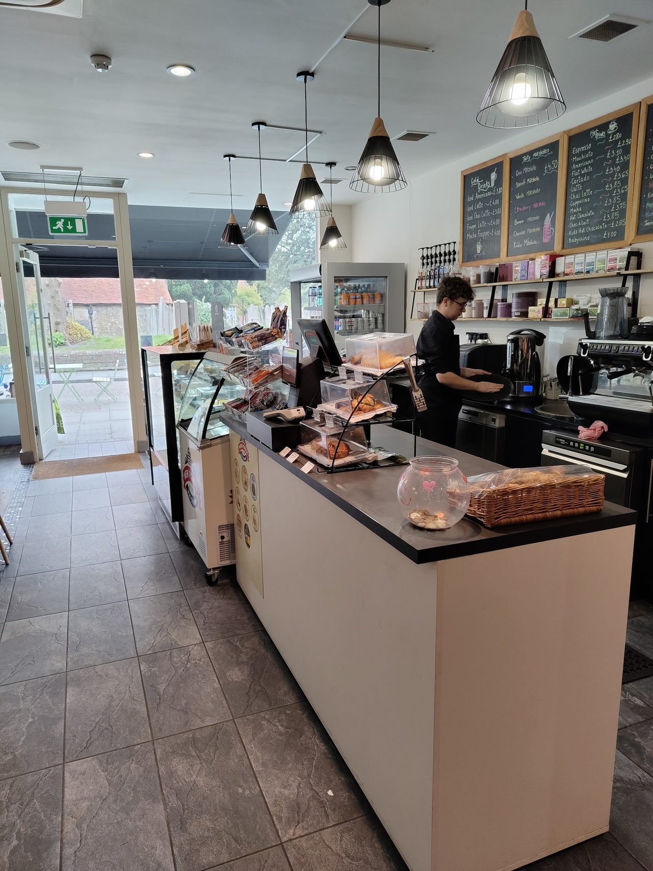 The coffee lounge
