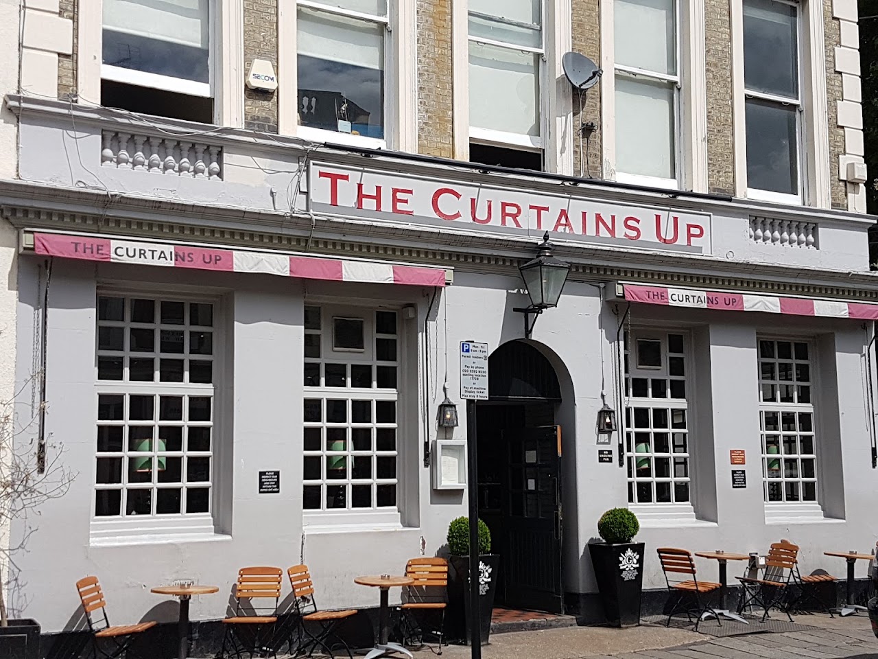 The Curtains Up