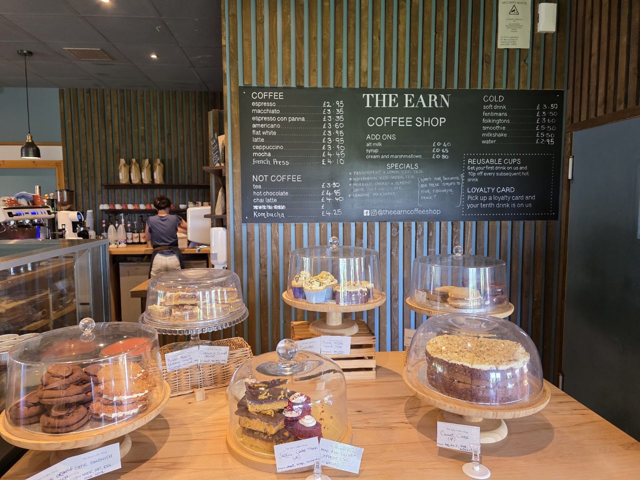 The Earn Coffee Shop