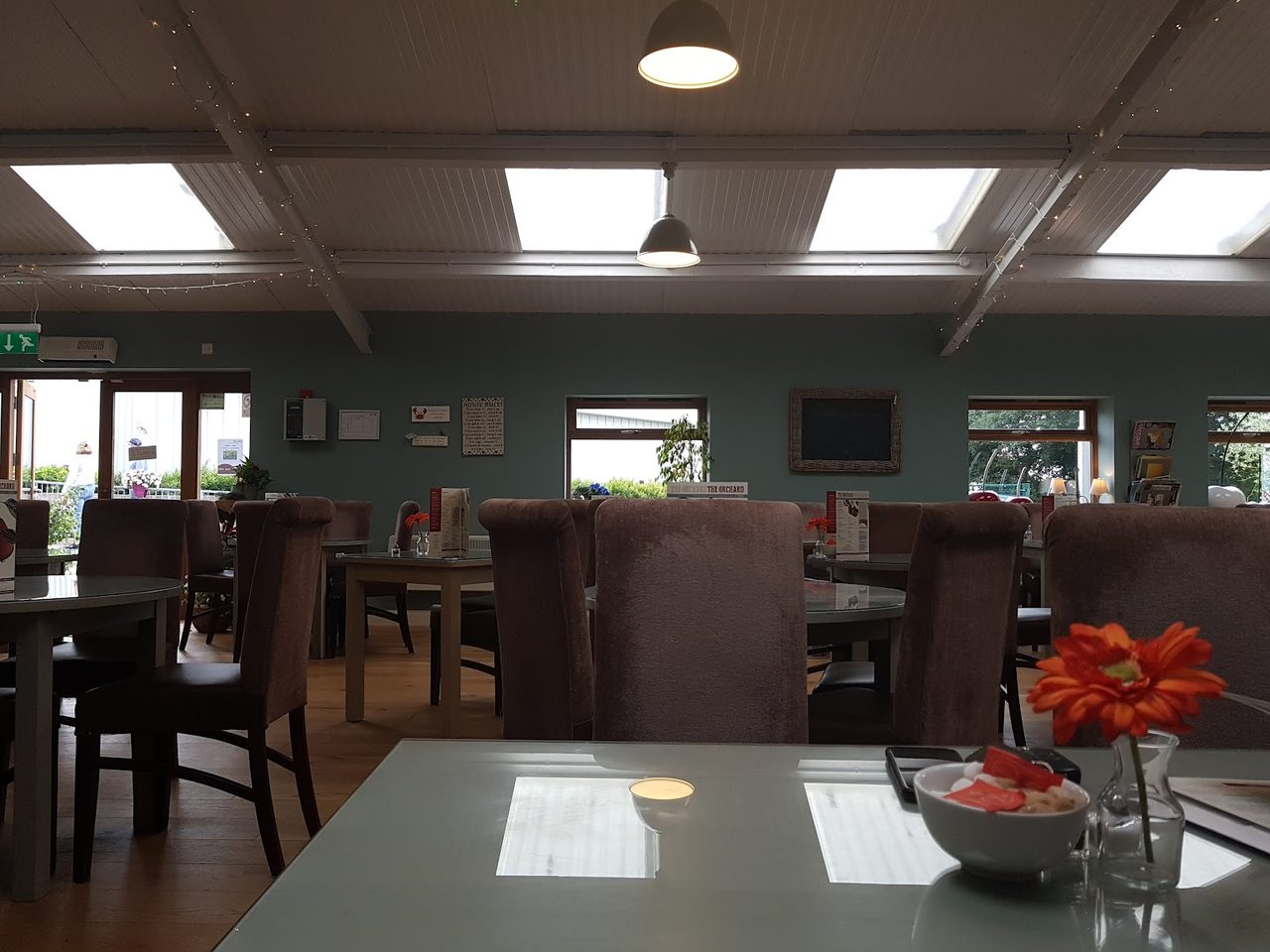 The Orchard Cafe at Welland Vale Garden Centre
