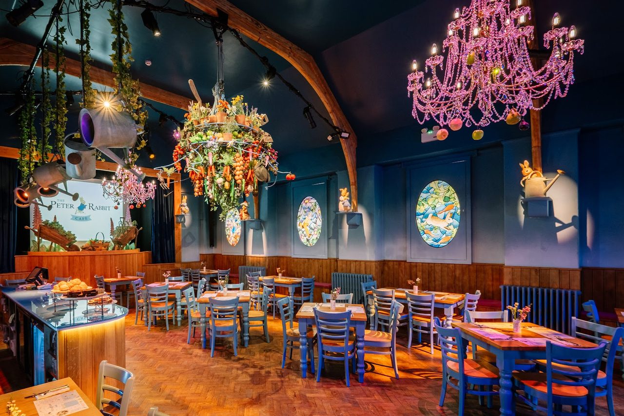 The Peter Rabbit Cafe at The World of Beatrix Potter Attraction